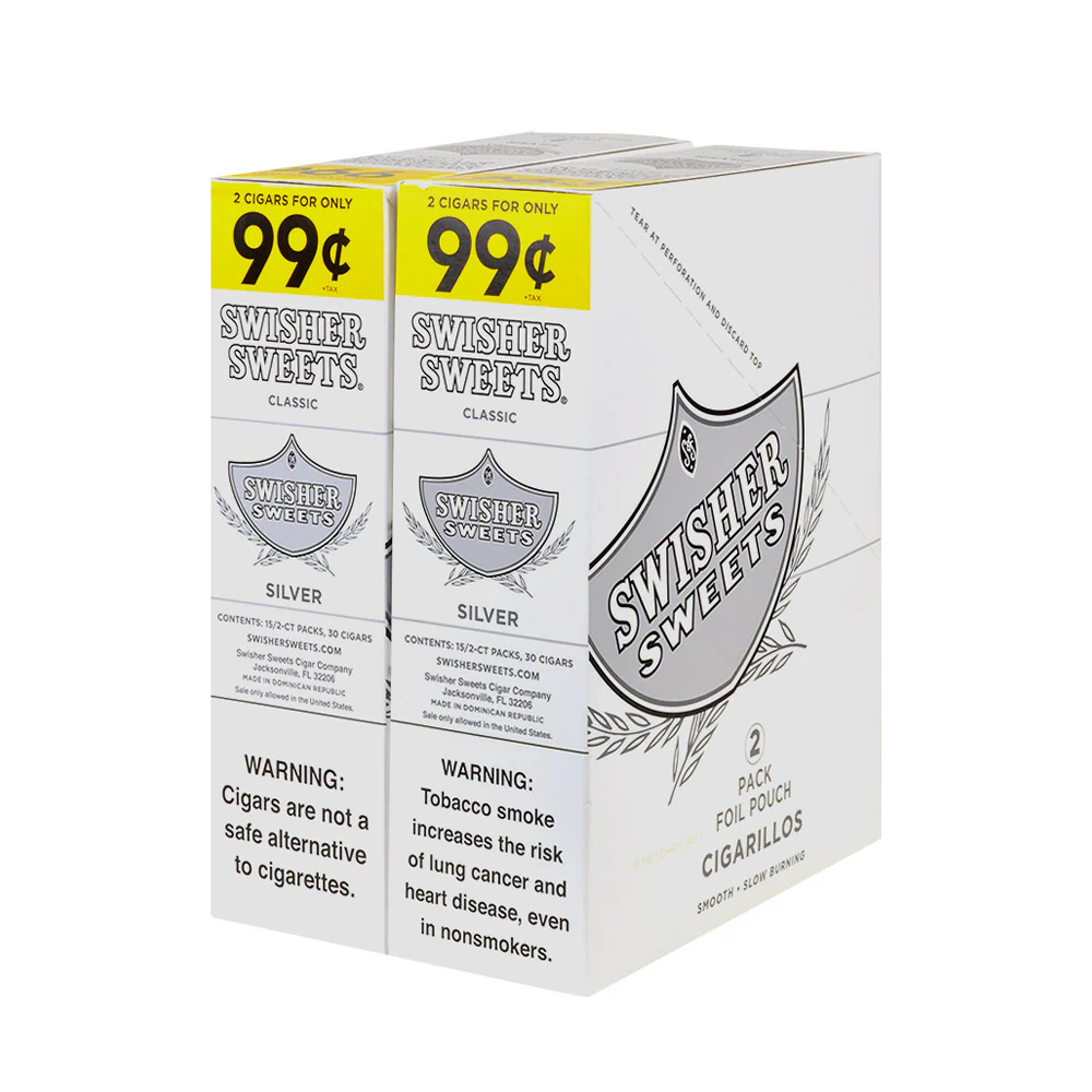 Swisher Sweets Silver Cigarillos 99 cent box
