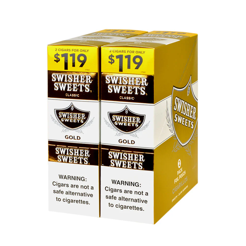 Swisher Sweets Gold Cigarillos box