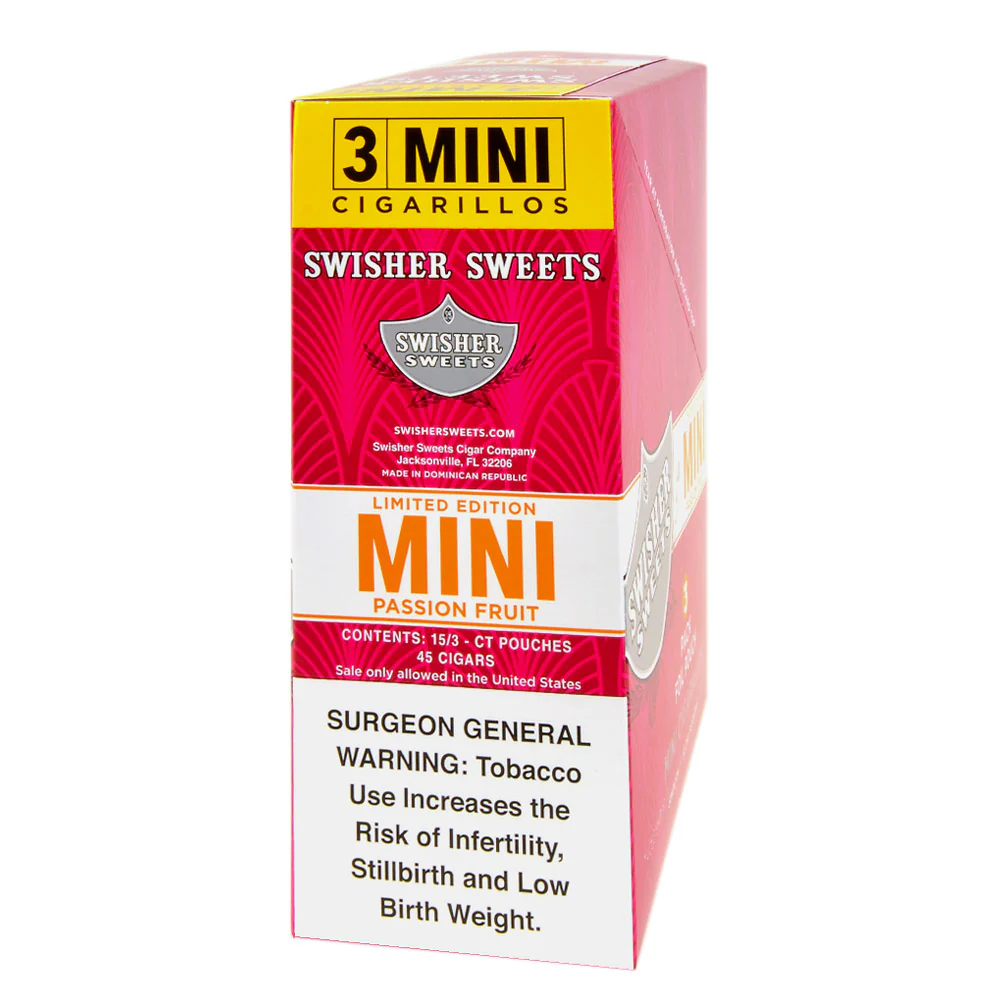 Swisher Sweets Passion Fruit Mini 3 for 2 box