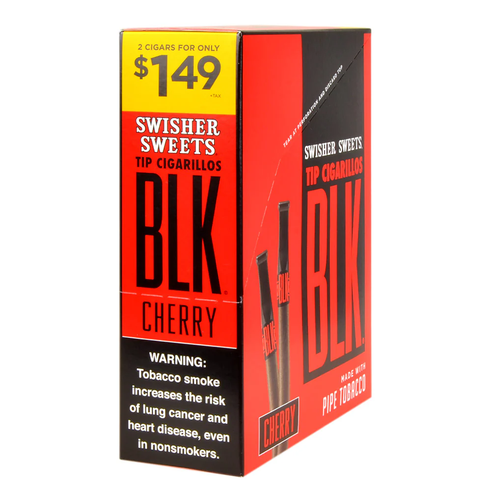 Swisher Sweets Cherry BLK 2 for 1.49 box