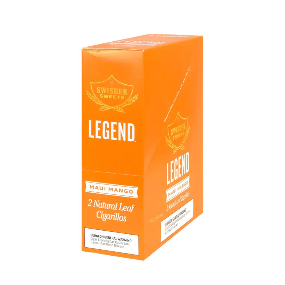 Swisher Sweets Maui Mango Legend 15 pack box