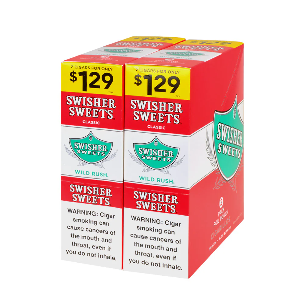 Swisher Sweets Wild Rush Cigarillos 1.29 box