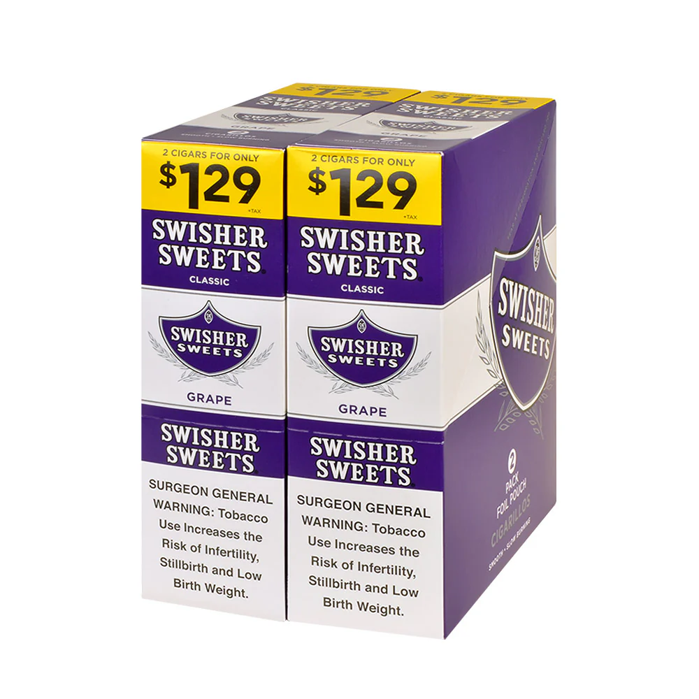 Swisher Sweets Grape Cigarillos 1.29 box