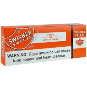 Swisher Sweets Little Cigars 100mm 10 Packs of 20 Peach