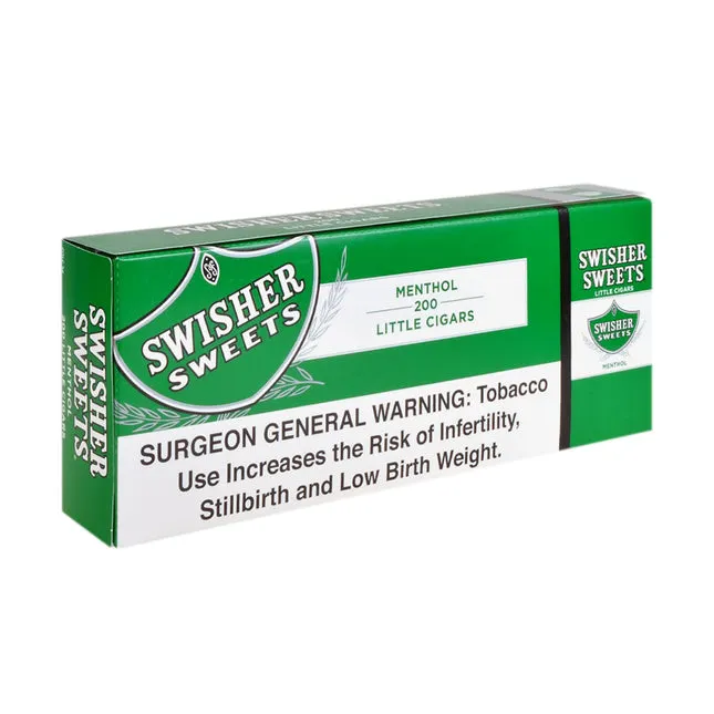 Swisher Sweets Menthol Little 10 pack box