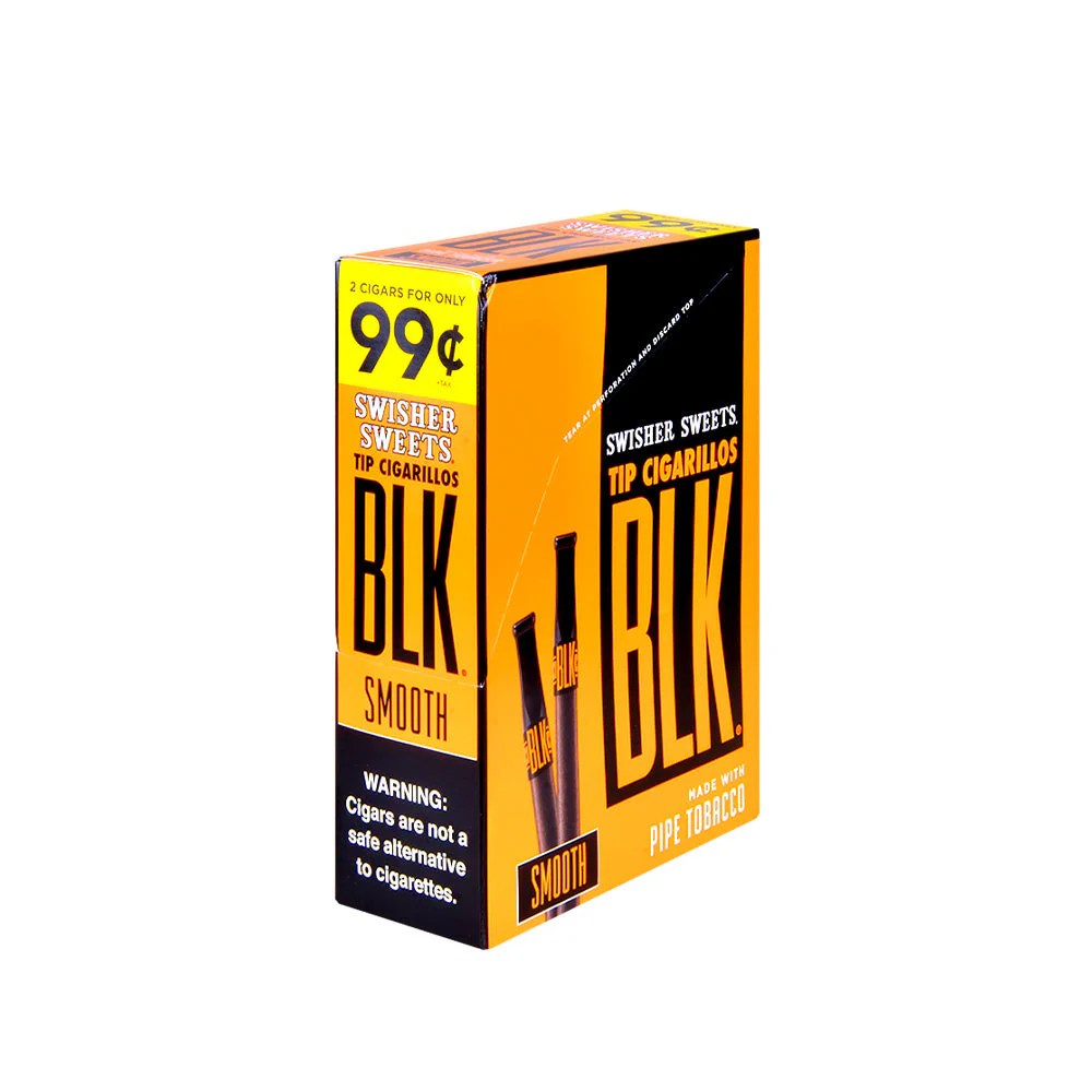 Swisher Sweets Smooth BLK 2 for 1.49 box