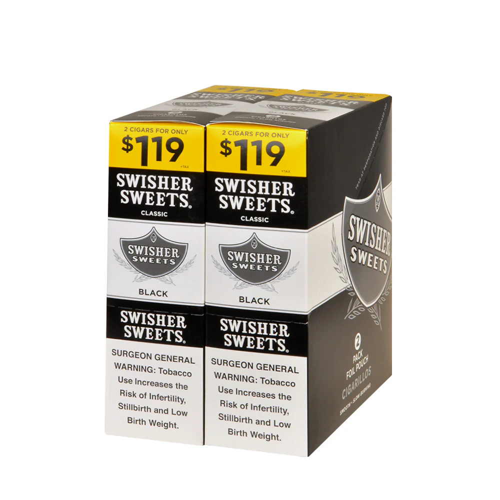 Swisher Sweets Black Cigarillos 1.19 box
