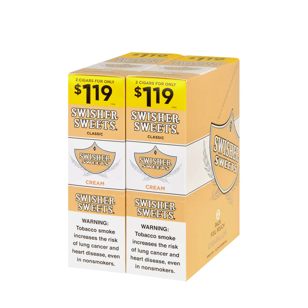 Swisher Sweets Cream Cigarillos box