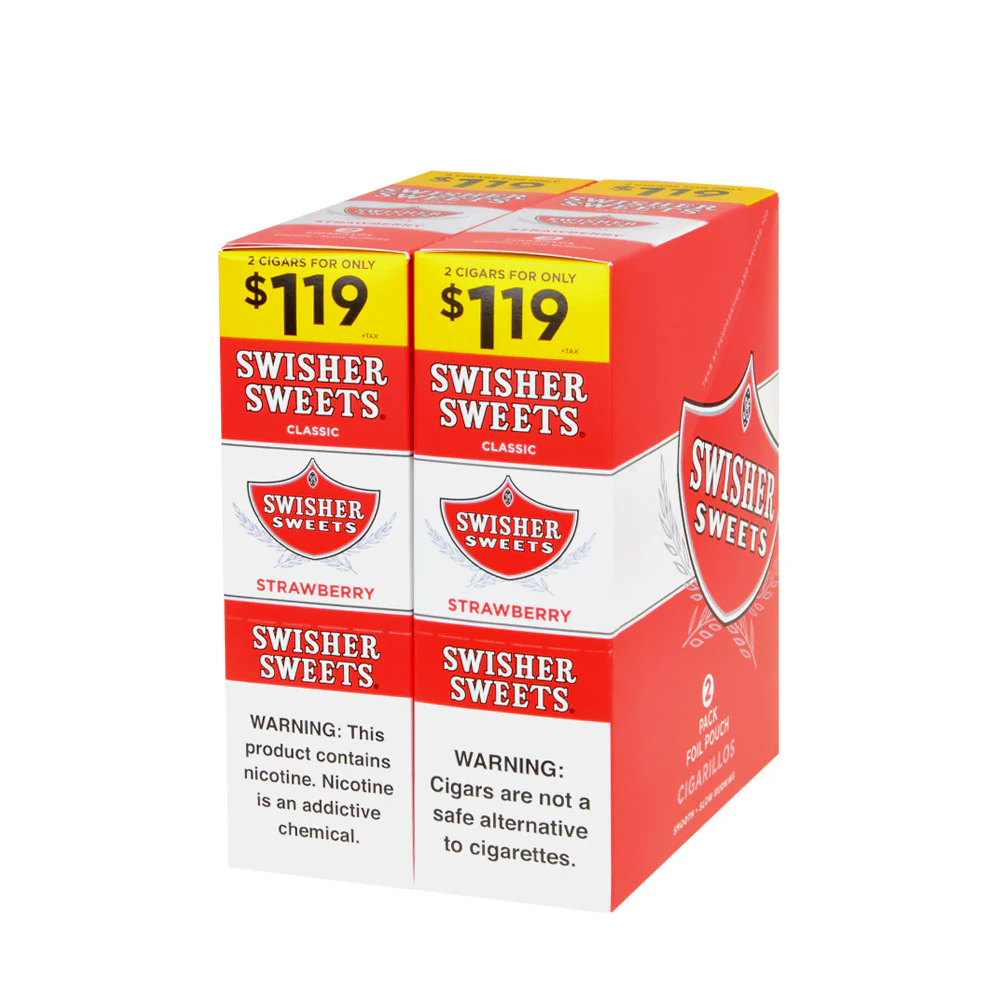Swisher Sweets Strawberry Cigarillos 1.19 box