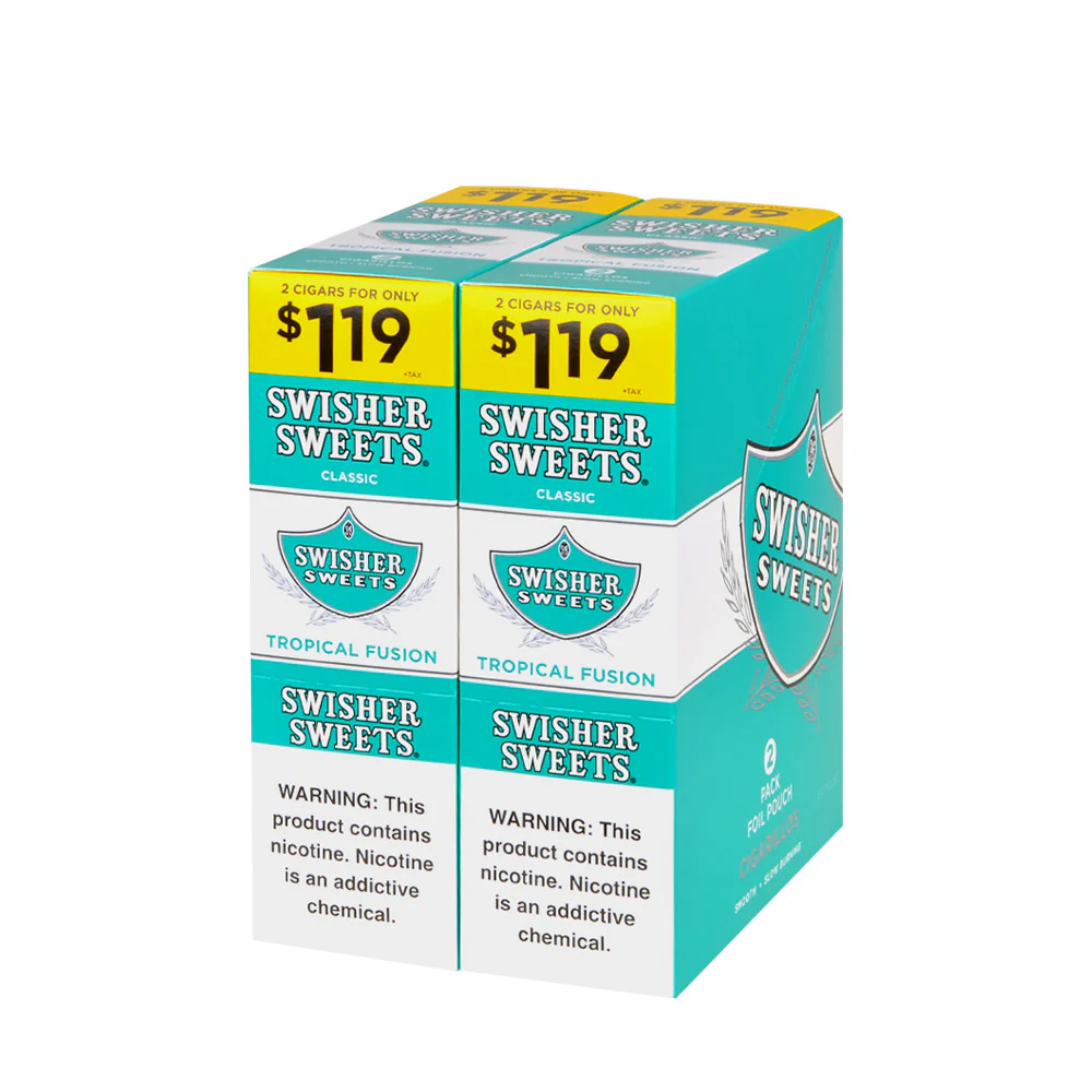 Swisher Sweets Tropical Fusion 1.19 box
