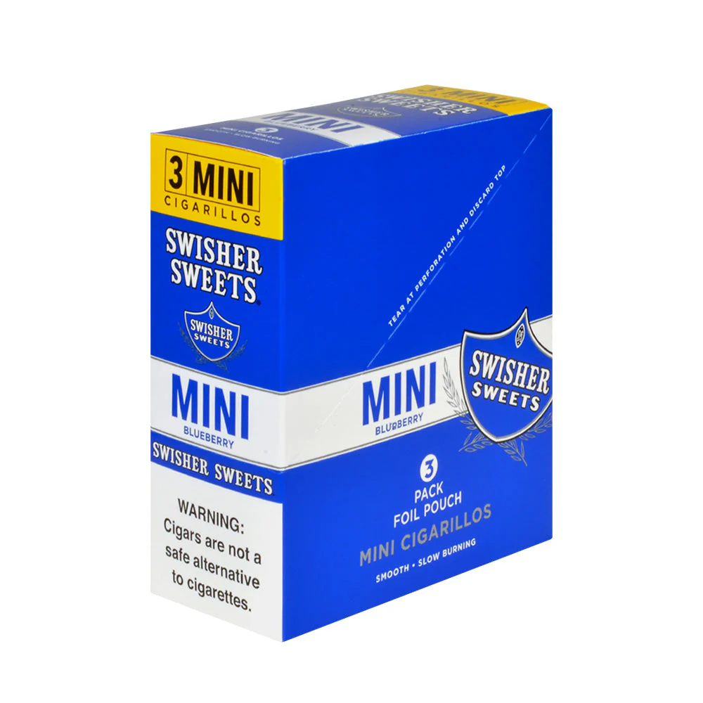 Swisher Sweets Blueberry Mini Cigarillos box