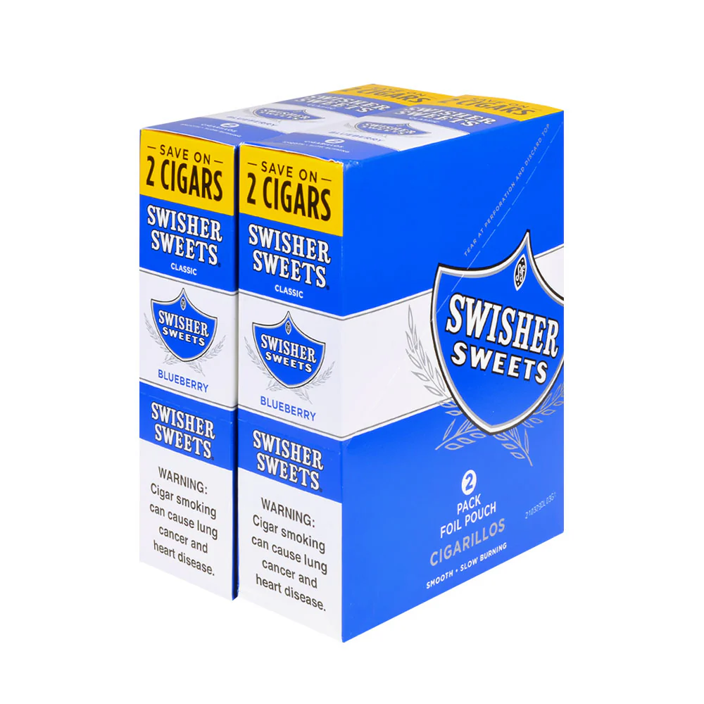 Swisher Sweets Blueberry box