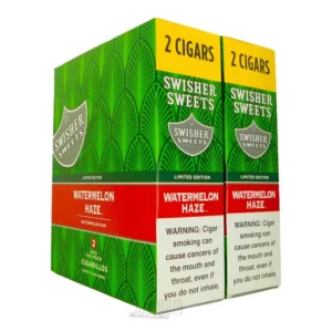 Swisher Sweets Cigarillos 30 Packs of 2 Cigars Watermelon Haze