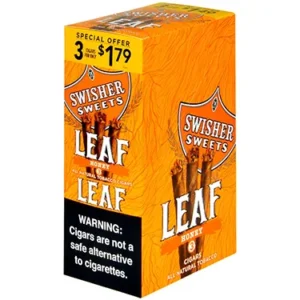 Swisher Sweets Leaf 3 for $1.79 Pack of 30 Honey