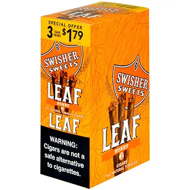 Swisher Sweets Honey Leaf 3 for 1.79 box