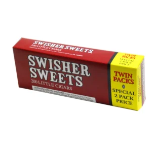Swisher Sweets Little Cigars 100mm Twin Pack 5 Packs of 40 Regular