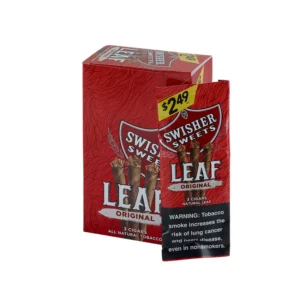 Swisher Sweets Leaf 3 for $2.49 Pack of 30 Original