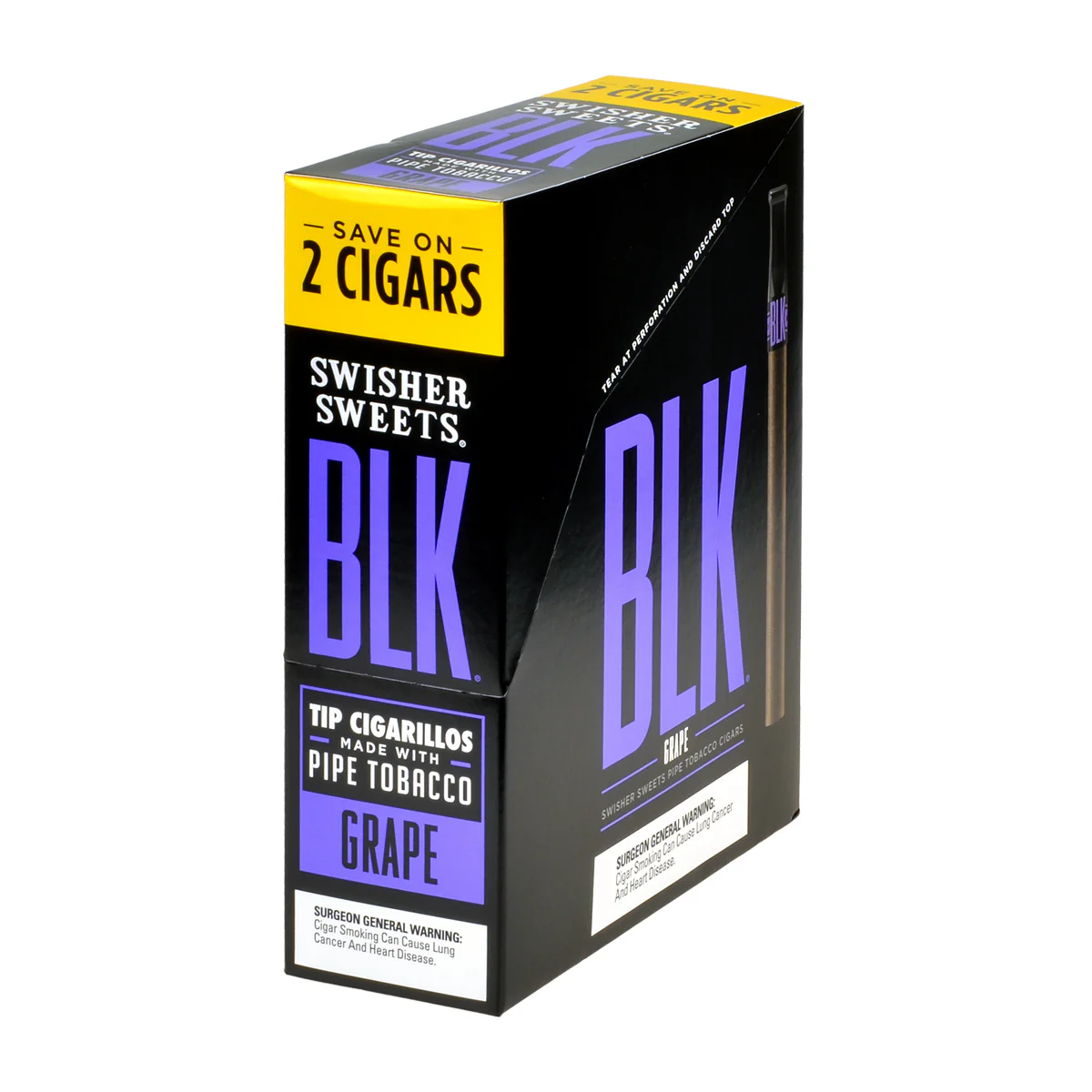 Swisher Sweets Grape BLK box