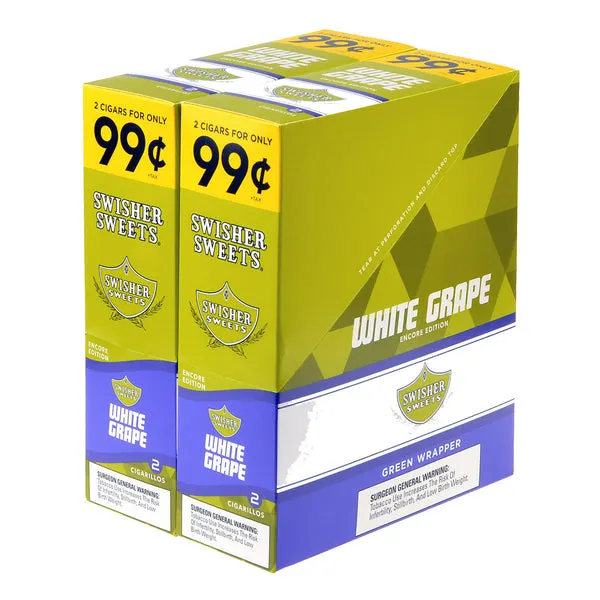 Swisher Sweets White Grape 99 cent box