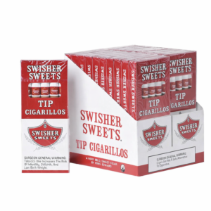 Swisher Sweets TIP Cigarillos 20 Packs of 5 Cigars Regular