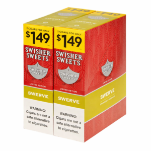 Swisher Sweets Cigarillos 1.49 Pre Priced 30 Pouches of 2 Swerve