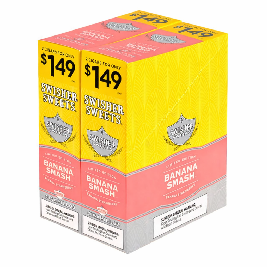 Swisher Sweets Banana Smash Cigarillos box