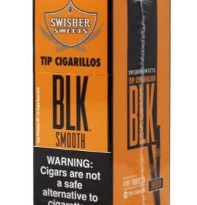 Swisher Sweets Tip Cigarillos BLK Pre Priced 69c Pack of 30 Cigars Smooth