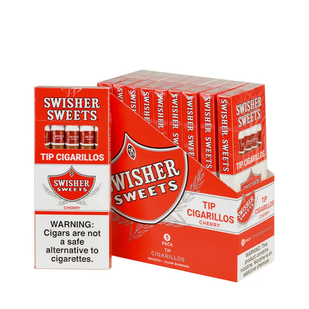 Swisher Sweets Cherry Tip Cigarillos box
