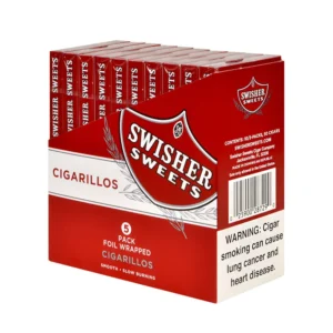 Swisher Sweets Cigarillos 10 Packs of 5 Regular