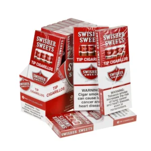 Swisher Sweets Regular Tip Cigarillos 10 Packs of 5 Cigars